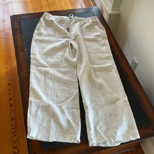 Style & company linen slacks size 18